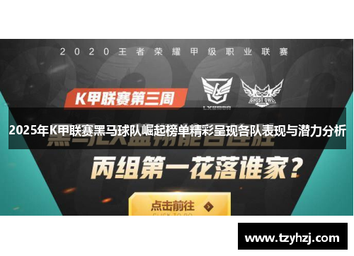 2025年K甲联赛黑马球队崛起榜单精彩呈现各队表现与潜力分析