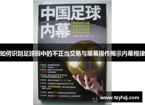 如何识别足球圈中的不正当交易与黑幕操作揭示内幕规律